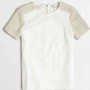 J.Crew Factory Tweed Top